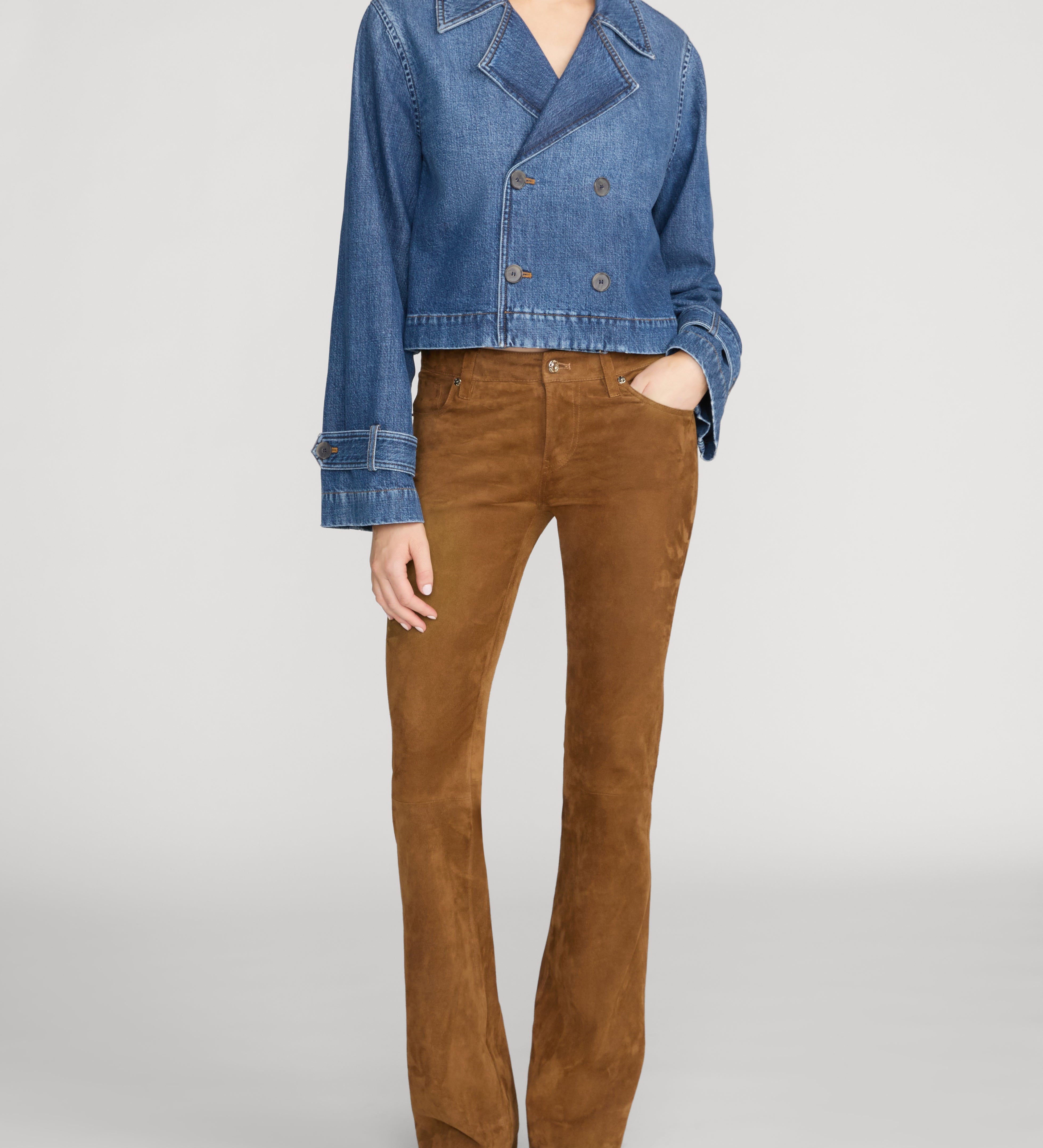 FRAME - The Denim Uniform Trench