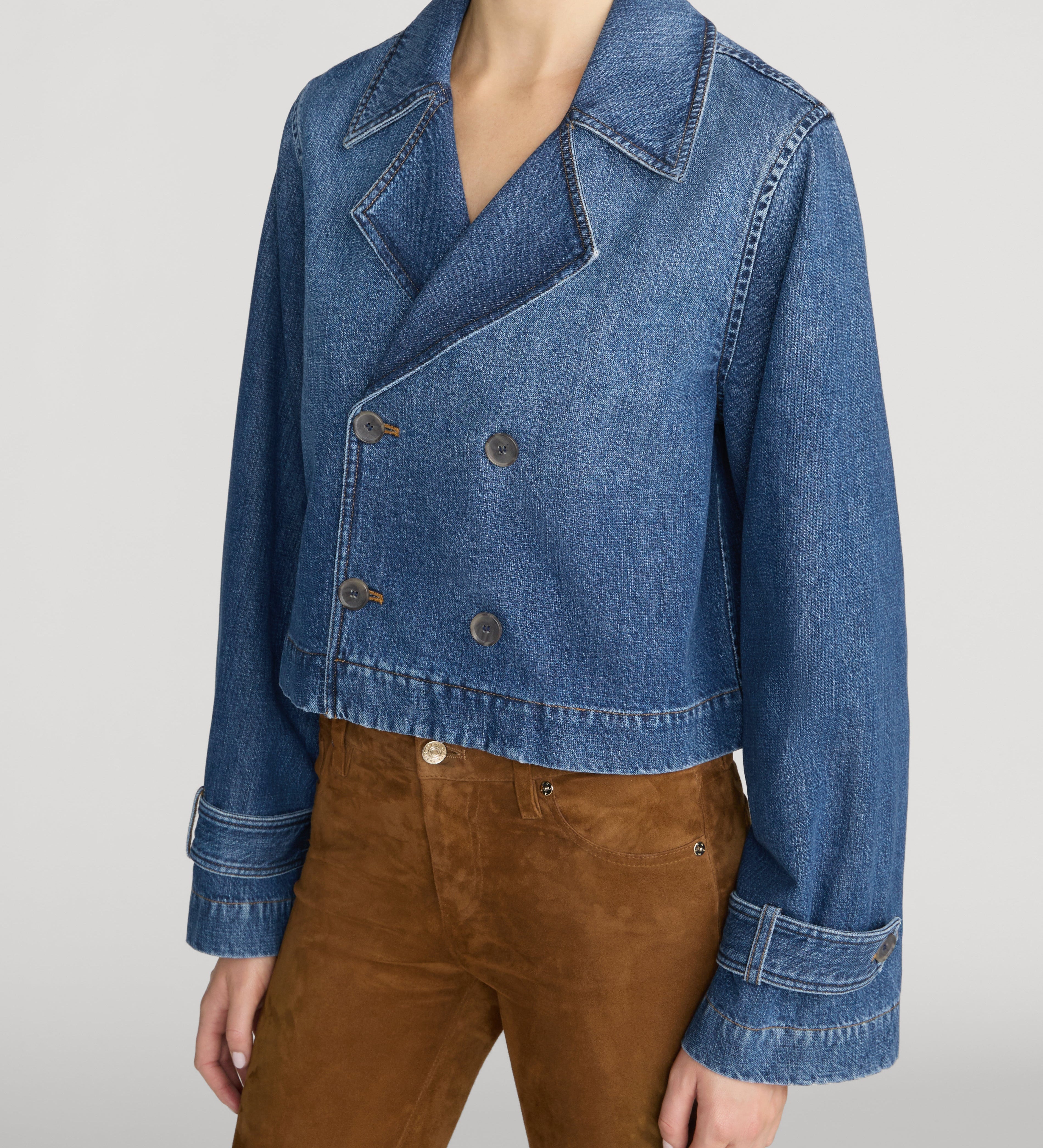 FRAME - The Denim Uniform Trench