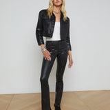 L'AGENCE - Koda Coated Denim Jacket