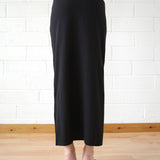 Conner Ives - The Mother of Pearl Paillette Maxi Skirt - Black