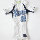 Conner Ives - The Reconstituted Shirred Baseball Jersey