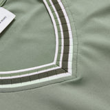 Veronica Beard - Spin Striped-Trim Tank Top