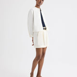 TWP - Cisco Short in Coated Viscose Linen