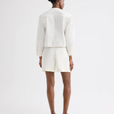 TWP - Cisco Short in Coated Viscose Linen