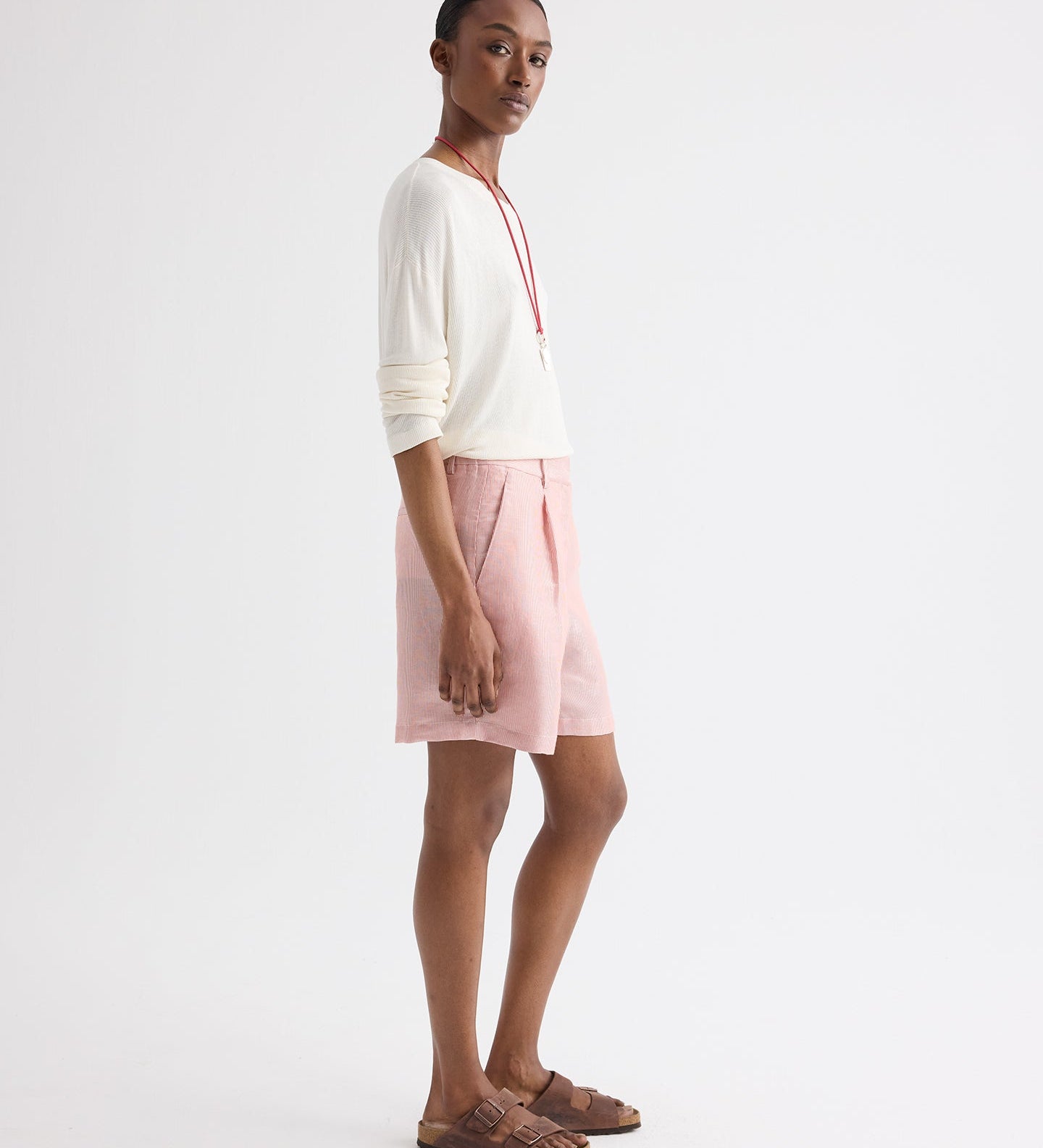 TWP - Henry St Short in Cotton Stripes