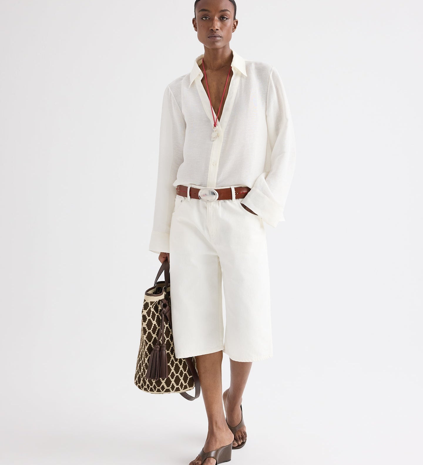 TWP - Trancoso Tote in Woven Python