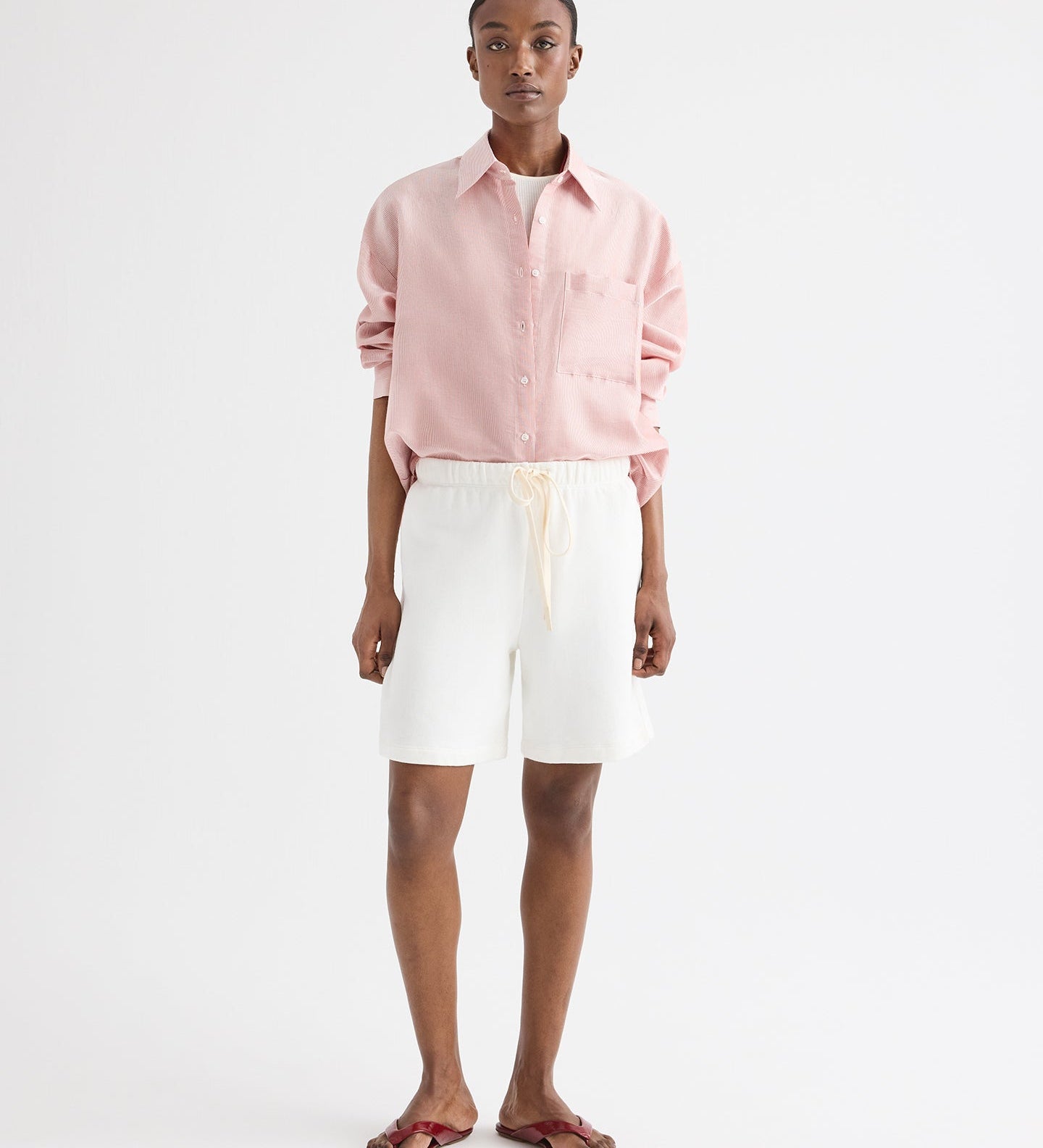 TWP - Sweatshort in Lightweight Sweatshirt