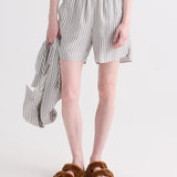 TWP - His Trunks Shorts in Evening Stripe on Silk