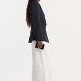 ROHE - Hourglass shaped blazer | navy