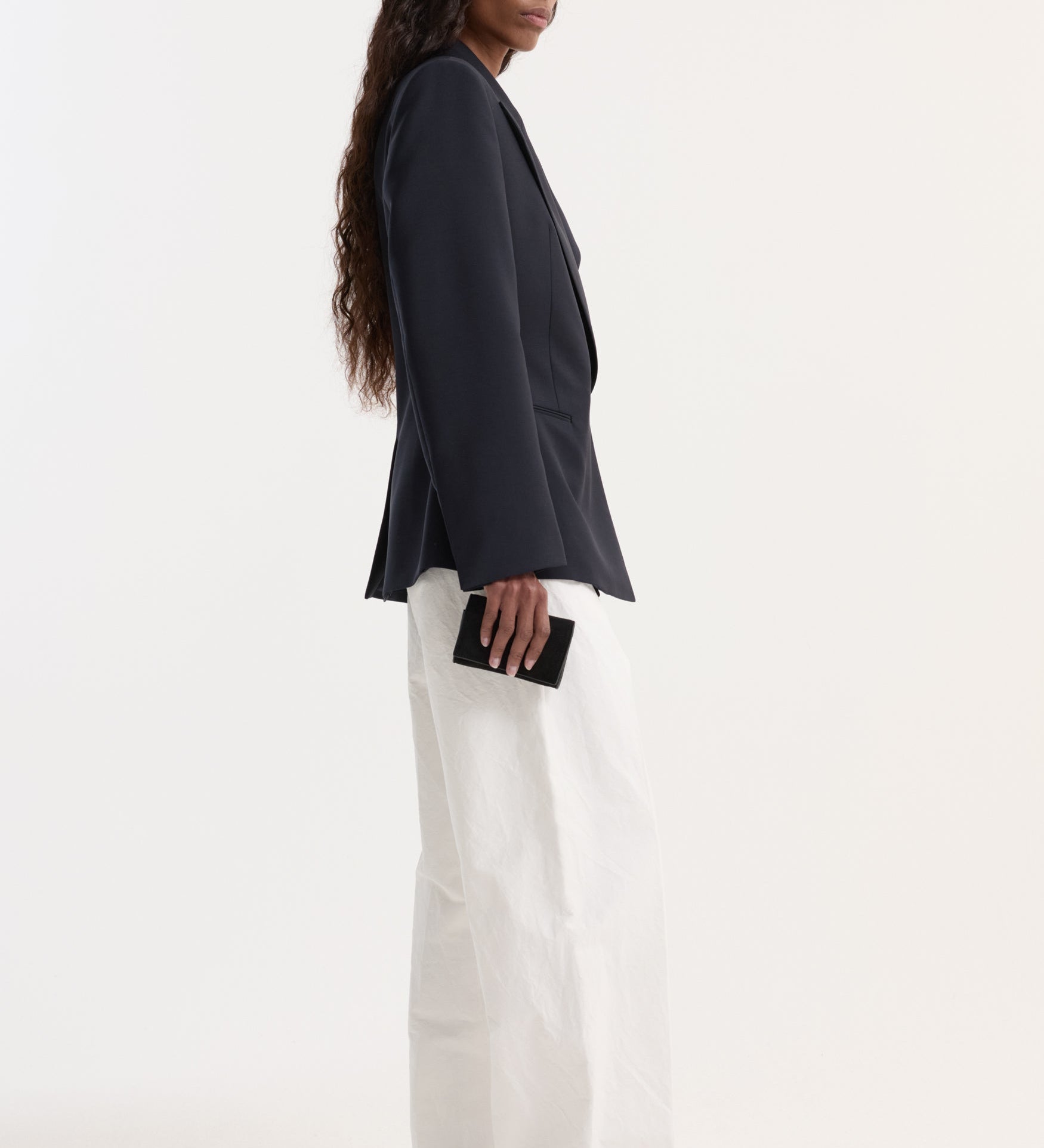 ROHE - Hourglass shaped blazer | navy