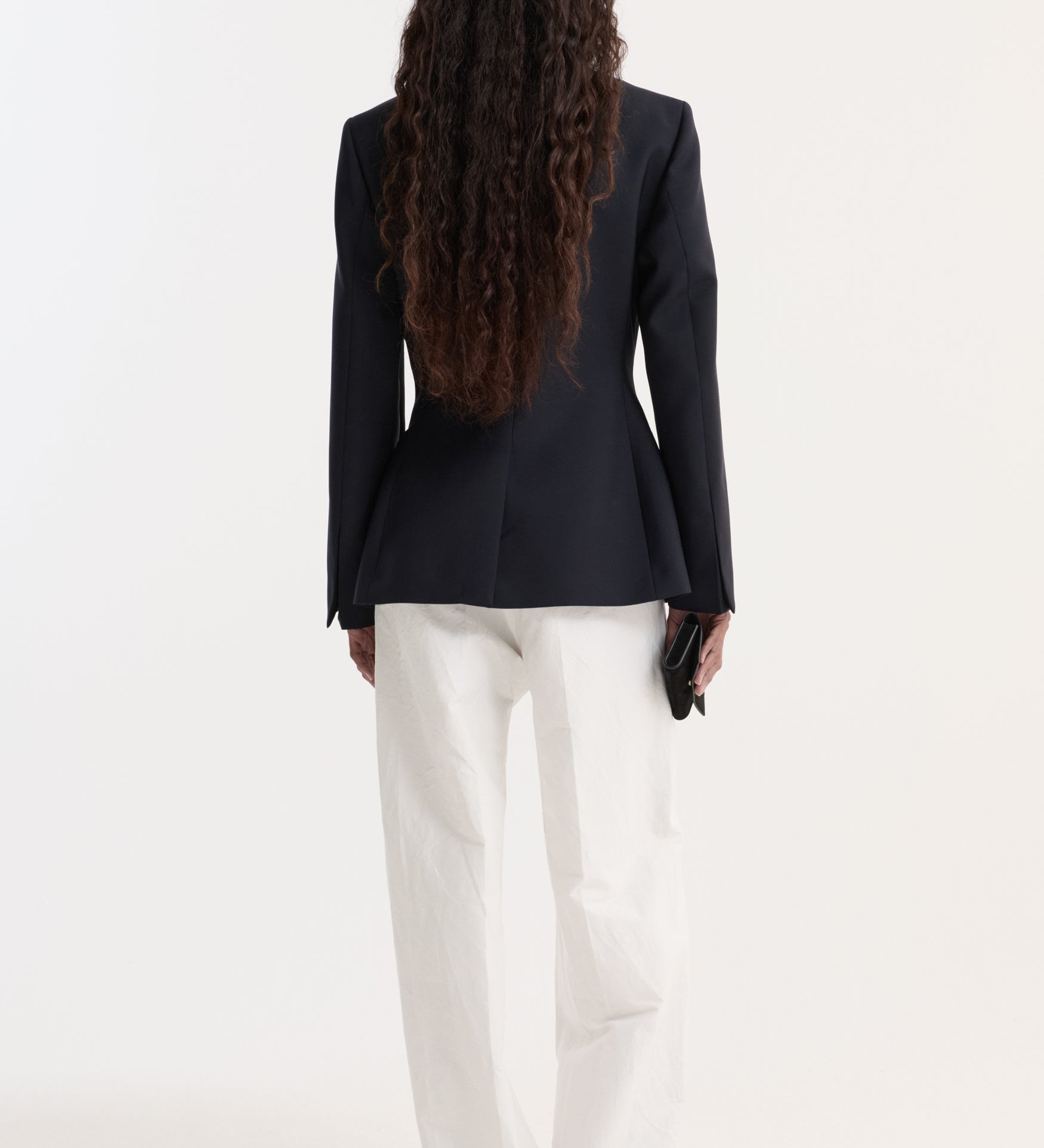 ROHE - Hourglass shaped blazer | navy
