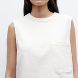 TWP - Cropped Muscle Tank in French Terry