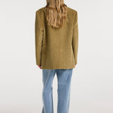ROHE - Oversized corduroy blazer jacket | beige