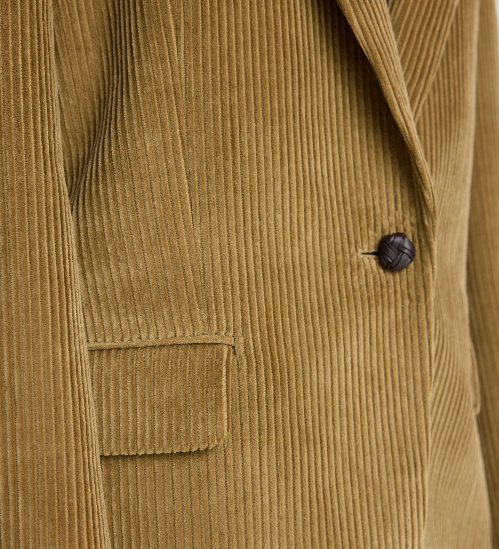 ROHE - Oversized corduroy blazer jacket | beige