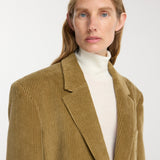 ROHE - Oversized corduroy blazer jacket | beige