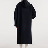 ROHE - Double - faced wool duffel coat | navy