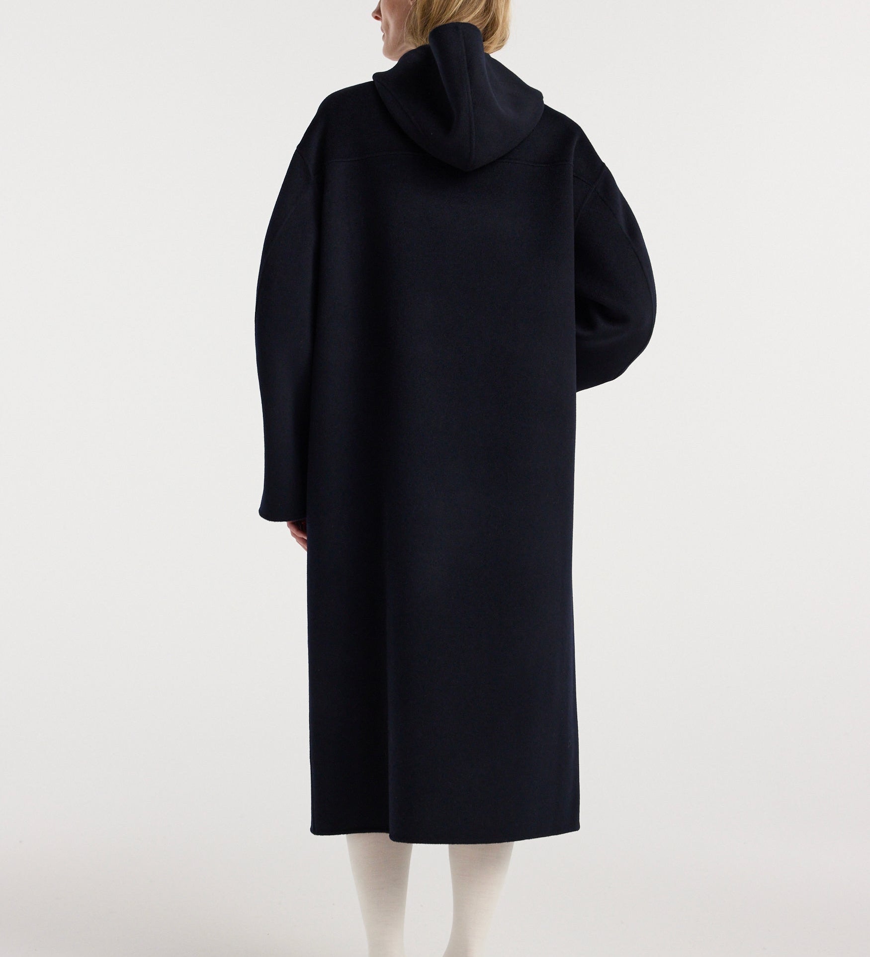 ROHE - Double - faced wool duffel coat | navy