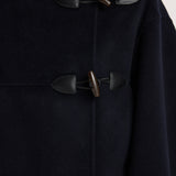 ROHE - Double - faced wool duffel coat | navy