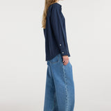 ROHE - Classic fit shirt | navy