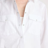 ROHE - Western shirt | optic white