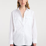 ROHE - Western shirt | optic white