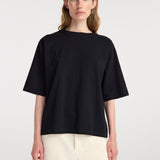 ROHE - Oversized cotton t - shirt | black