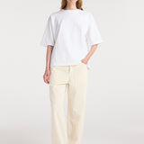 ROHE - Oversized cotton t - shirt | optic white