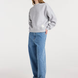 ROHE - Sweatshirt | mid grey melange