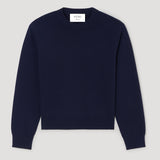 ROHE - Statement shoulder crewneck | navy