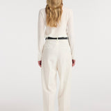ROHE - Fine - knit wool cashmere turtleneck | off white