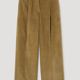 ROHE - Ted - Lower waist corduroy trousers | beige