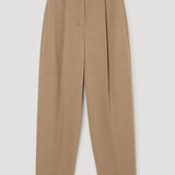 ROHE - Daria - Single pleat tapered trousers | heritage stripe