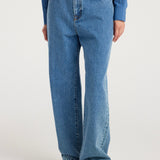 ROHE - Bruun - Signature baggy denim | heritage blue