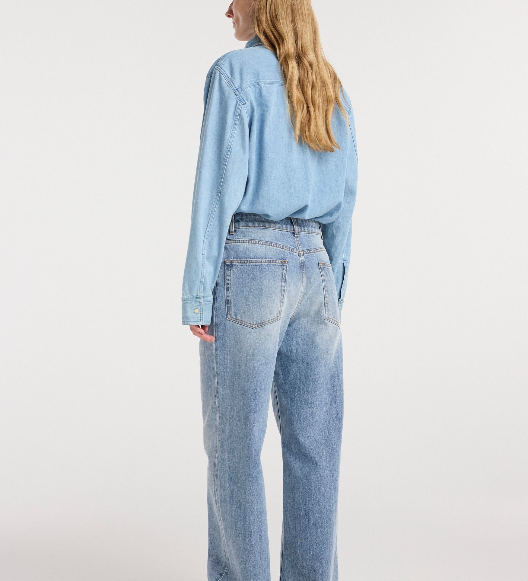 ROHE - Bruun - Signature baggy denim | classic blue