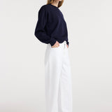 ROHE - Bruun - Signature baggy denim | optic white