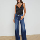 L'AGENCE - Joanne Low-Rise Wide-Leg Jean