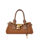 Paddington bag in suede leather