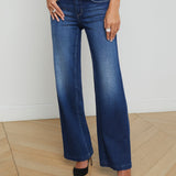 L'AGENCE - Joanne Low-Rise Wide-Leg Jean