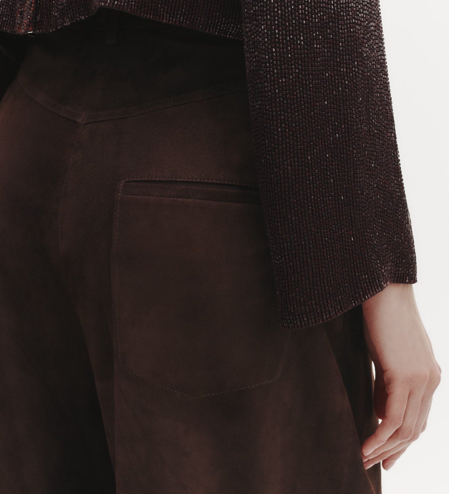 TWP - Greene St. Pant in Paper Suede