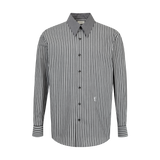 Saint Laurent - Winchester Shirt In Striped Cotton