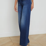 L'AGENCE - Joanne Low-Rise Wide-Leg Jean