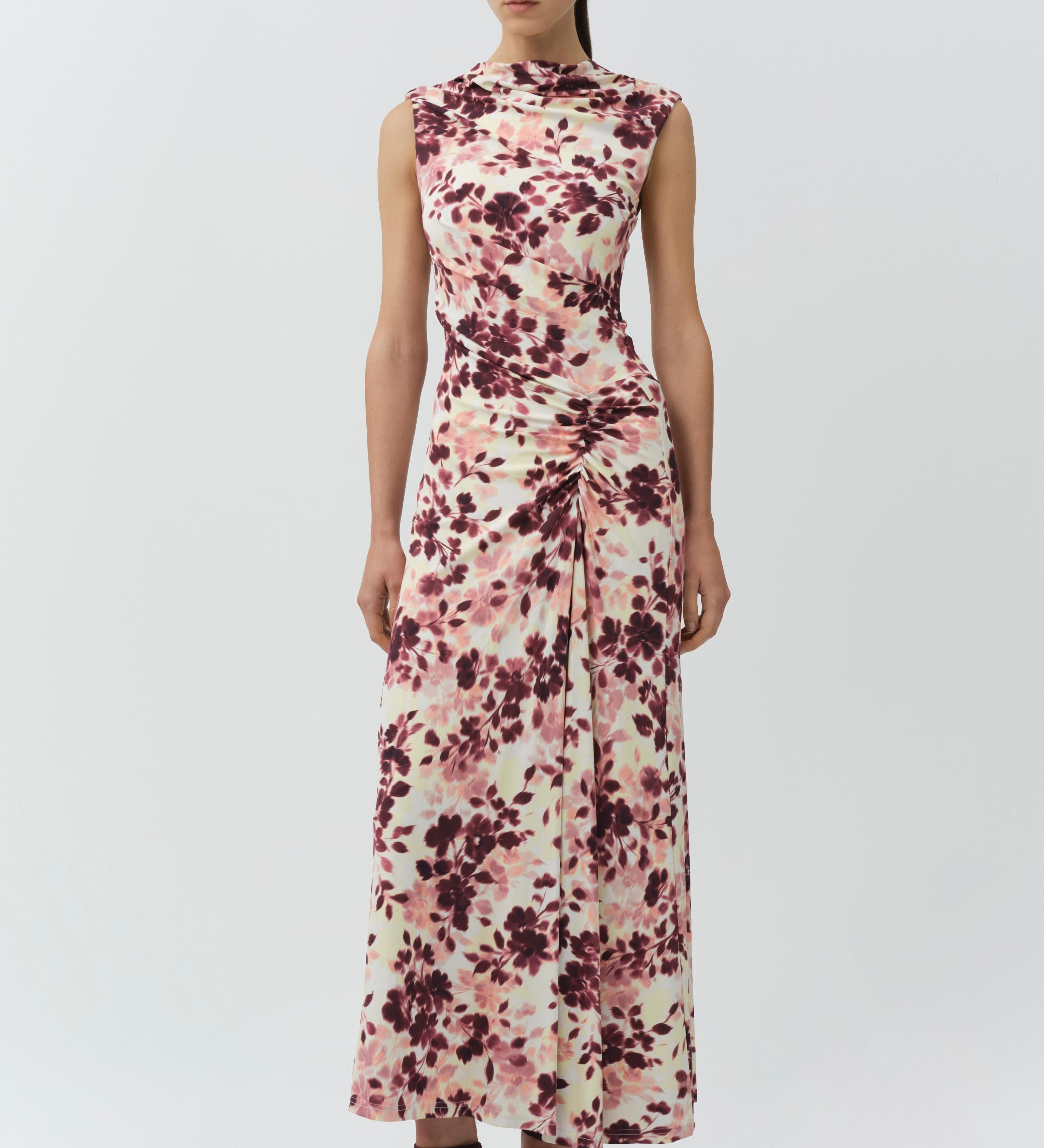 Simkhai - Acacia Draped Jersey Midi Dress