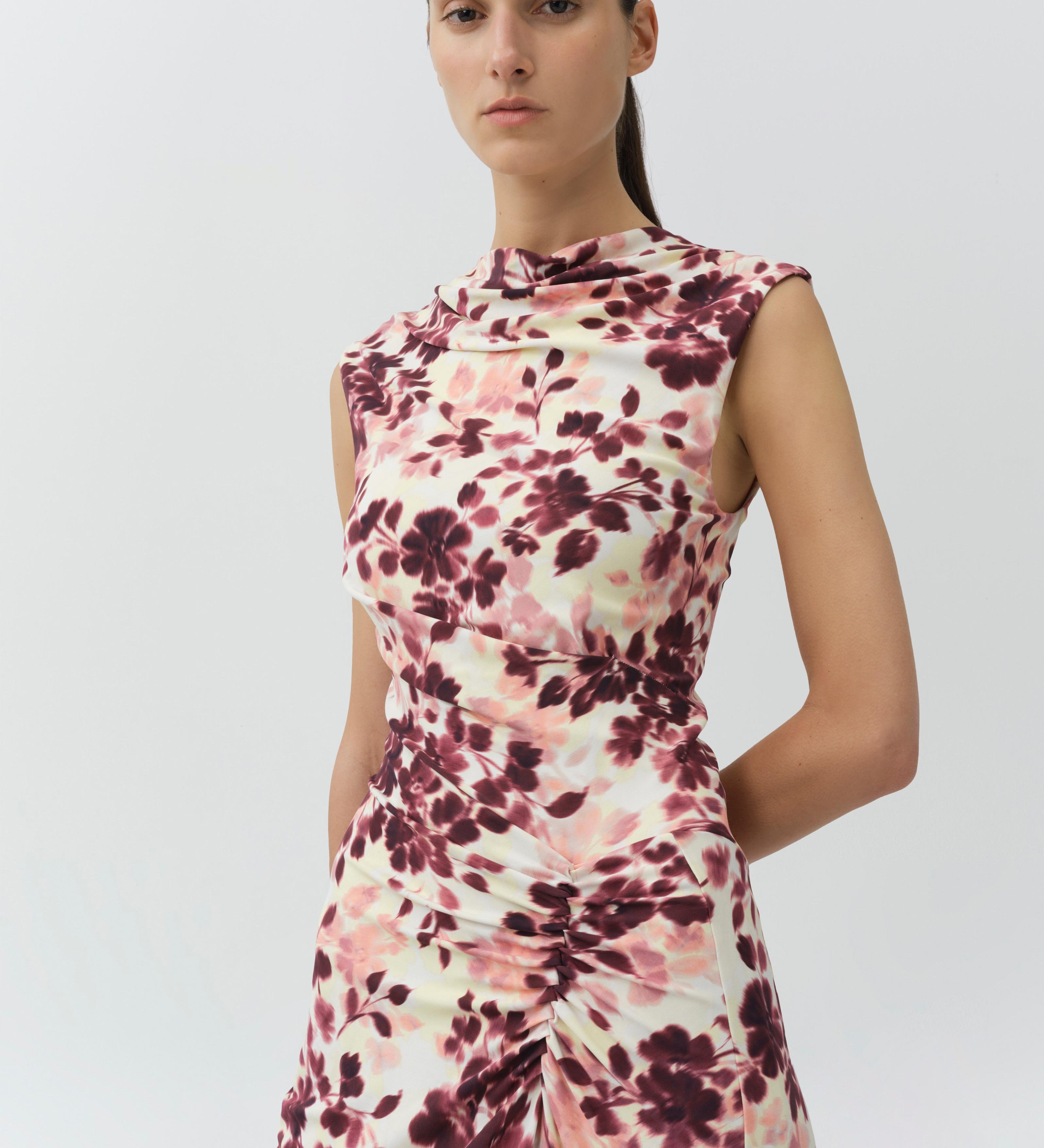 Simkhai - Acacia Draped Jersey Midi Dress