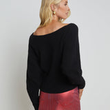 L'AGENCE - Antonella Crossover Sweater