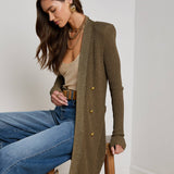 L'AGENCE - Noe Double-Breasted Cardigan