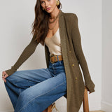 L'AGENCE - Noe Double-Breasted Cardigan