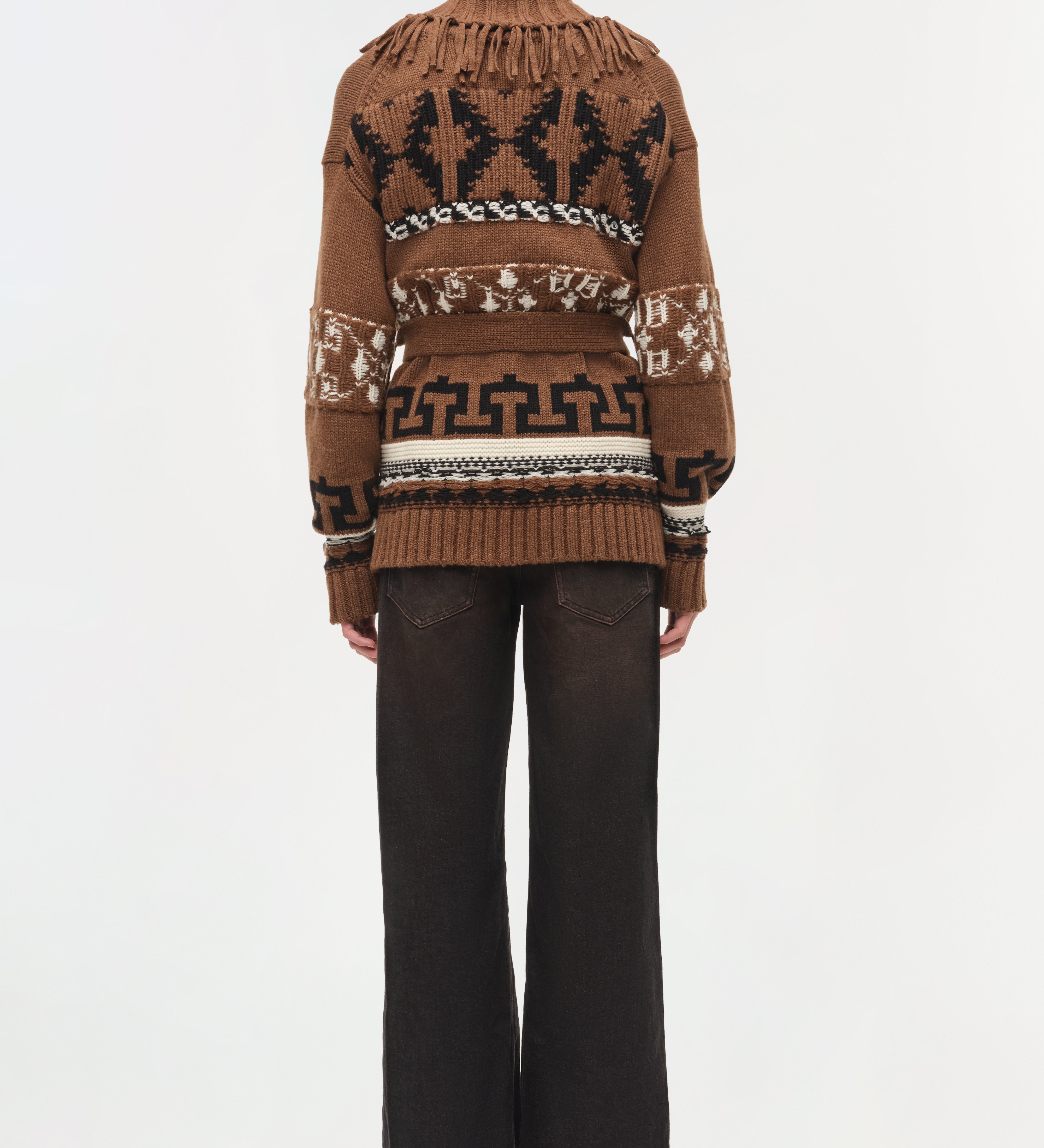Simkhai - Elwood Western Fringe Wrap Cardigan