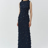Simkhai - Claudia Embellished Crepe Midi Dress