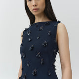 Simkhai - Claudia Embellished Crepe Midi Dress