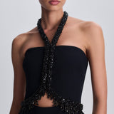 Simkhai - Zoriel Embellished Halter Gown